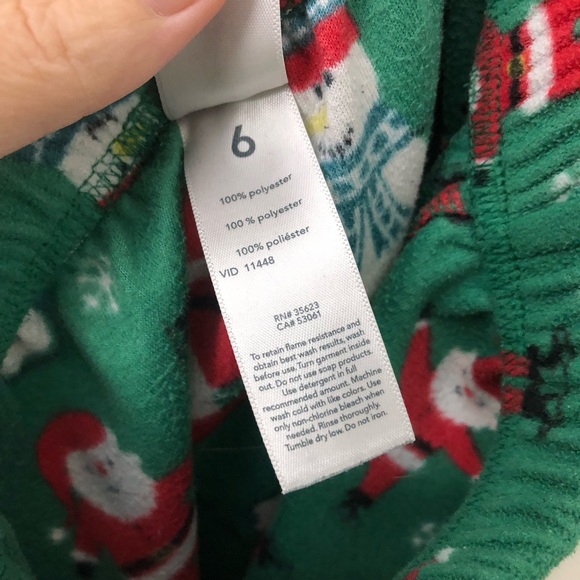 Carter’s 2 pc. fleece Christmas theme pajamas - Picture 10 of 10